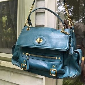 ::Rare:: Marine Blue Coach satchel